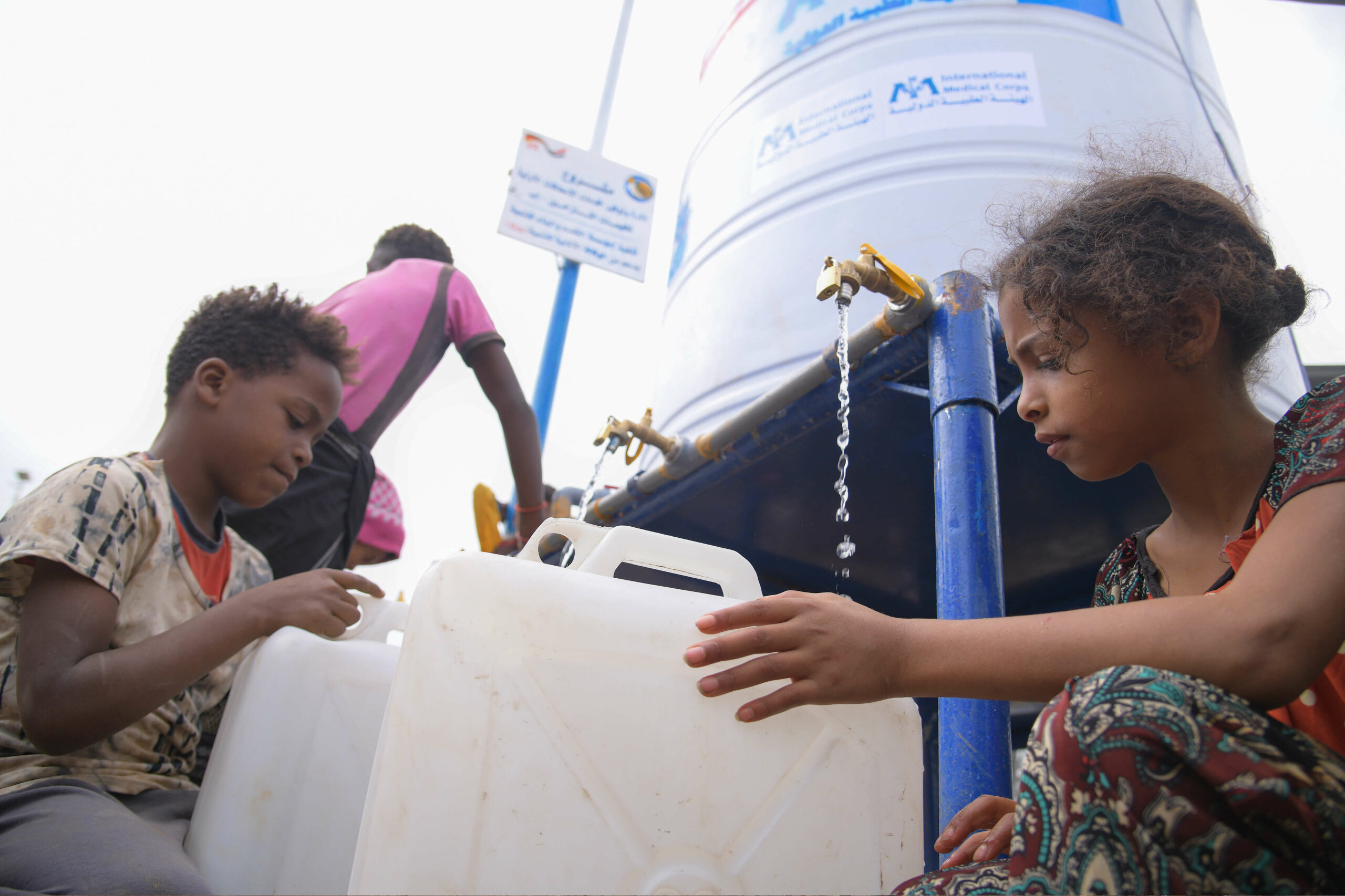 7 At the Heratha camp for IDPs, we’re providing access to clean water by supporting latrine and water-system construction, and distributing hygiene kits.