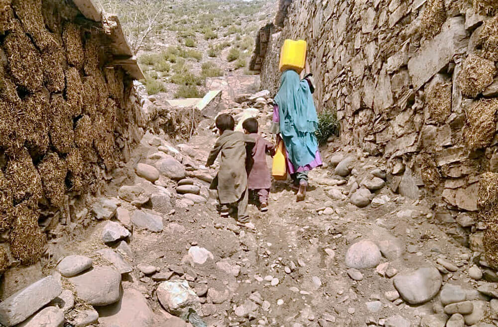 International Medical Corps built a system to bring clean water to a remote village in Afghanistan—one of many such projects our team completed in 2024.