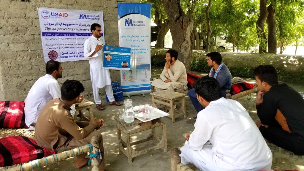 Afghistan_02_Awareness-Session-on-COVID-19-(4) International Medical Corps' COVID-19 awareness sessions in Nangahar Province.