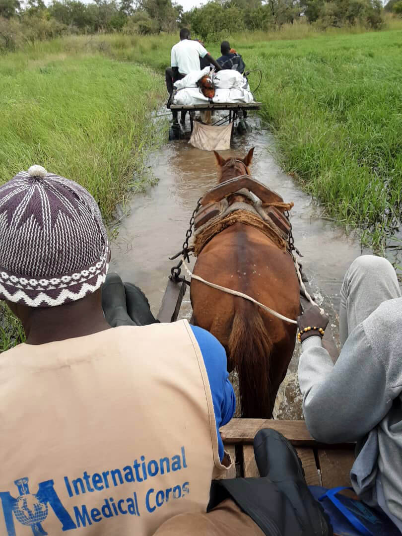 CAR_IMG-20230911-WA0031 When the rainy season begins in the Central African Republic, International Medical Corps staff members don’t shy away from carrying out missions. They often travel by horseback through flooded rivers to deliver essential supplies to refugees fleeing violent conflict in Sudan.