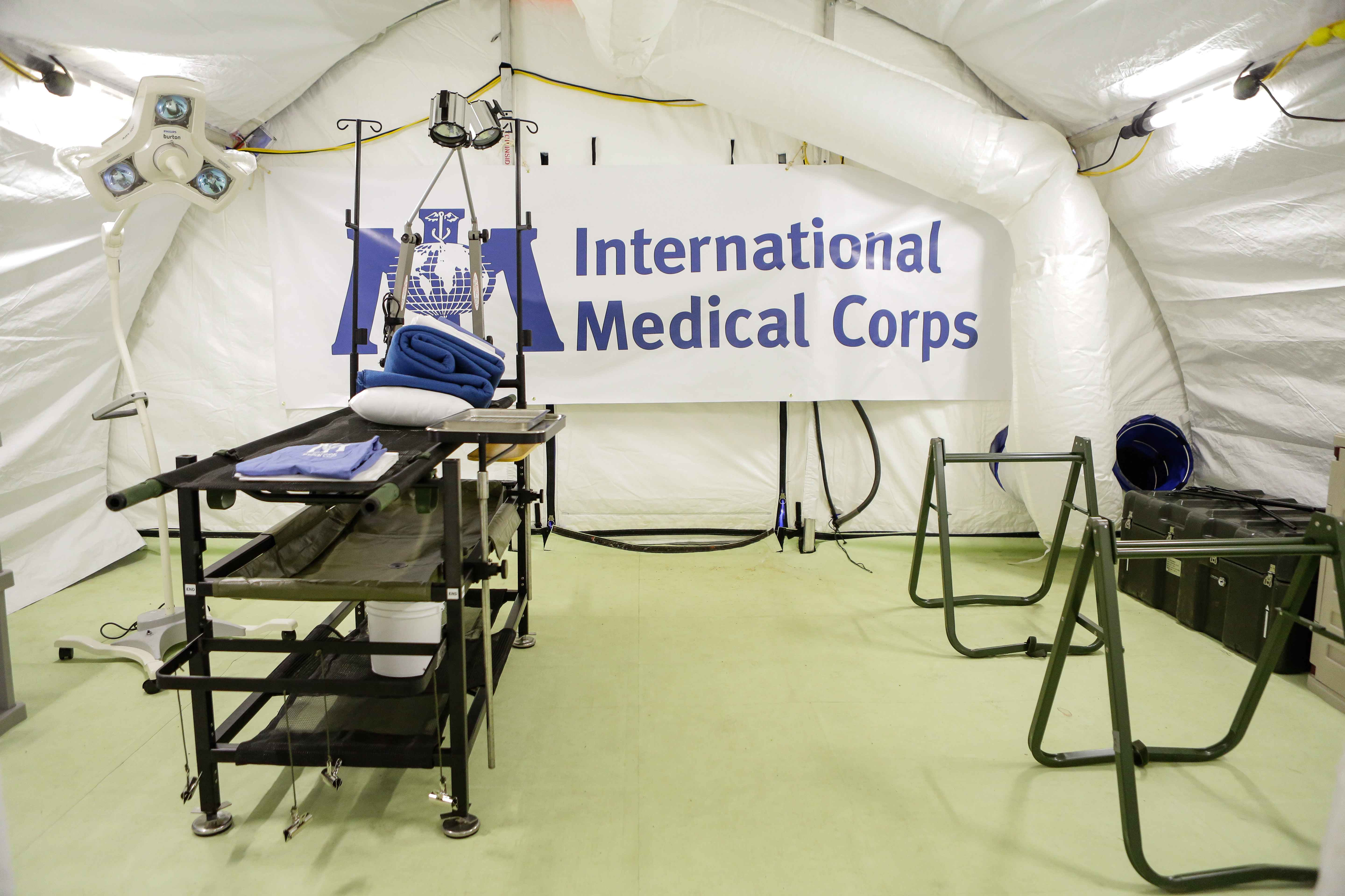Field Hospital interior Field Hospital interior