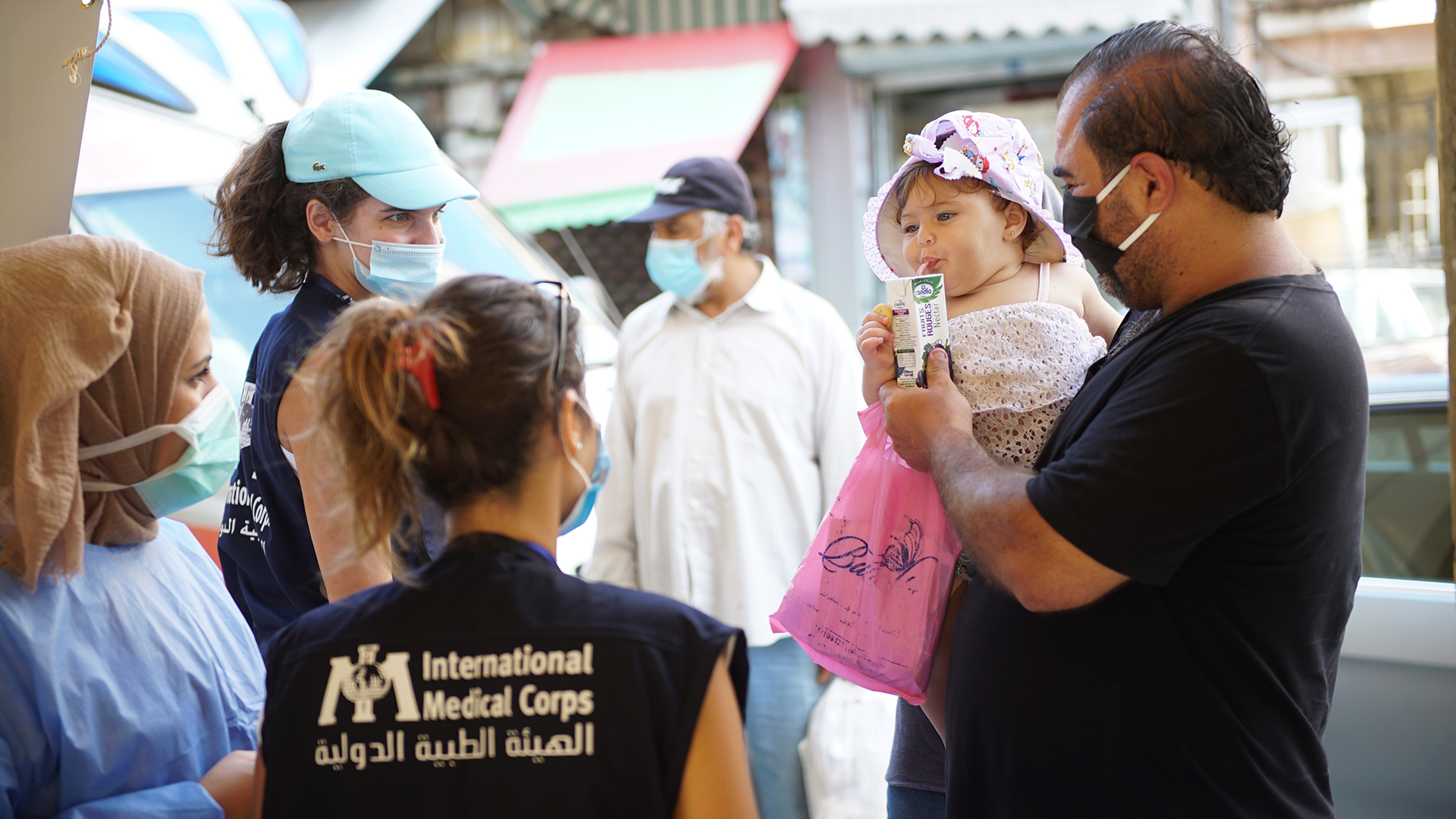 SSYIR2020_DSC04962 Just days after the port explosion that ripped through Beirut, International Medical Corps deployed a Mobile Medical Health Unit in Beirut to provide first aid to those affected.